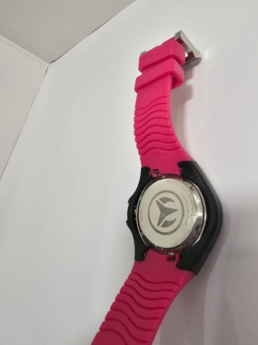 Authentic TechnoMarine Cruise 110013 Watch - Includes Pink & Black Straps + Box
